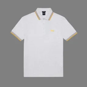 50398302 068 GREY POLO BOSS MEN