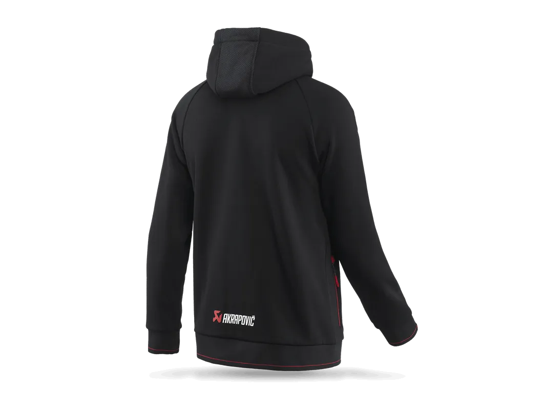 AKRAPOVIC 802060 Corpo Zip Hoodie Black Men's 3XL
