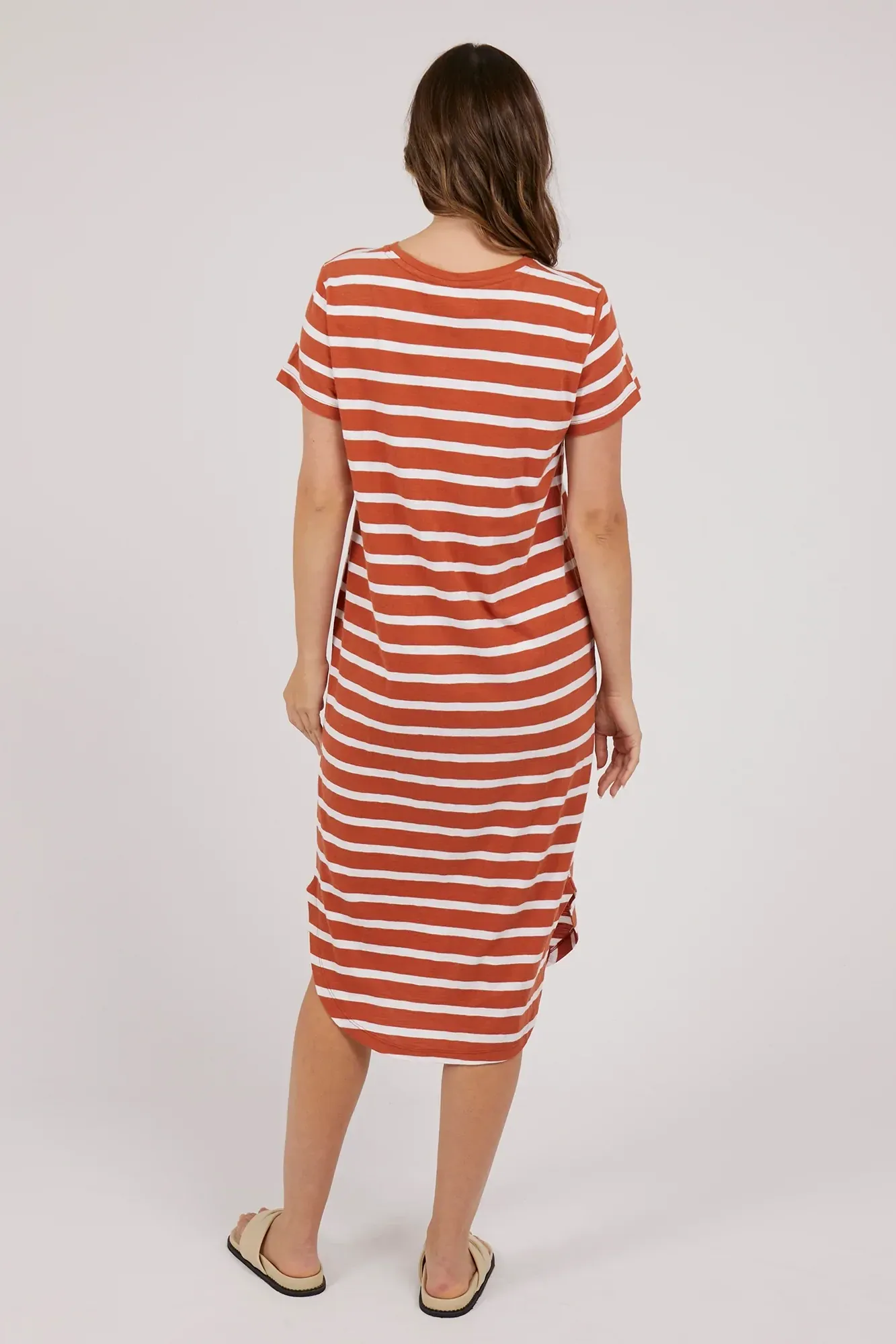 Bouvier Dress in Rust