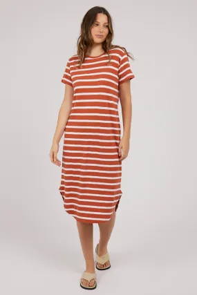 Bouvier Dress in Rust