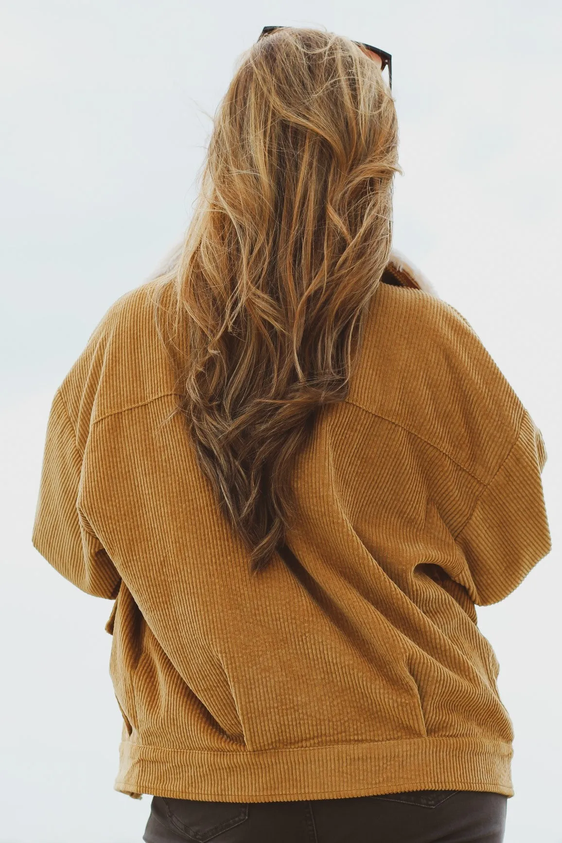 Corduroy Sherpa Jacket