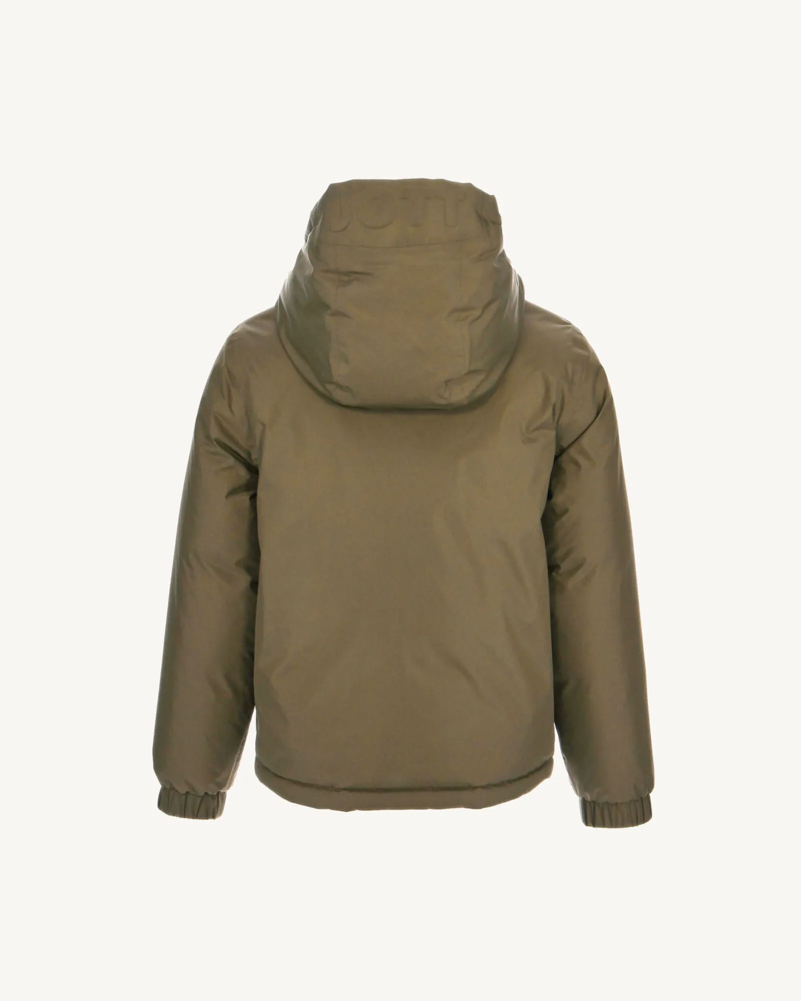 Doudoune réversible à capuche enfant Army/Orange foncé Yoko 2.0