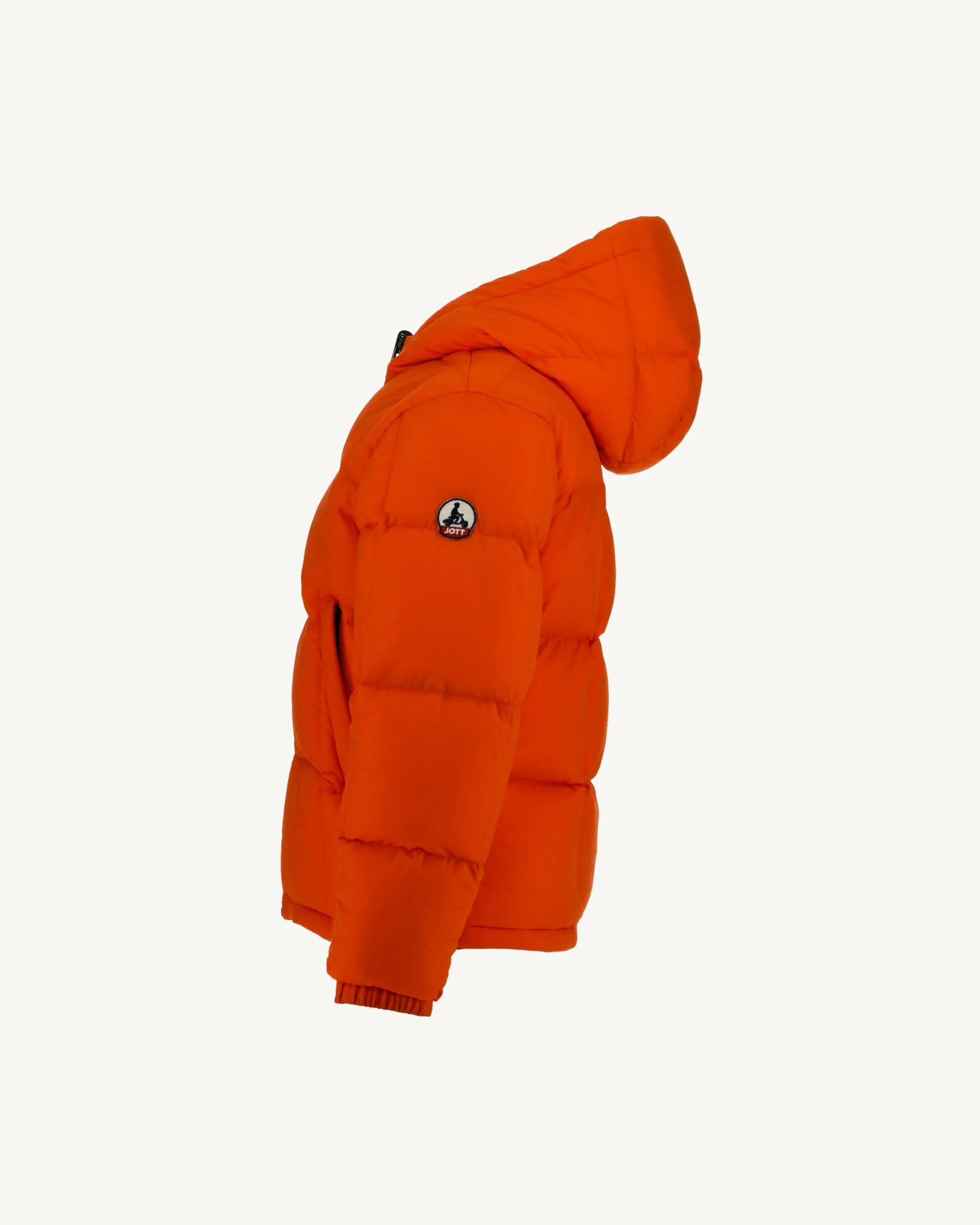 Doudoune réversible à capuche enfant Army/Orange foncé Yoko 2.0