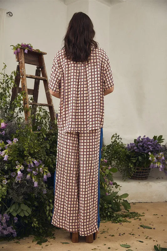 DRAWSTRING PANT | Cubist Check