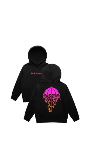 Kids Gradient It Always Rains Hoodie Pink