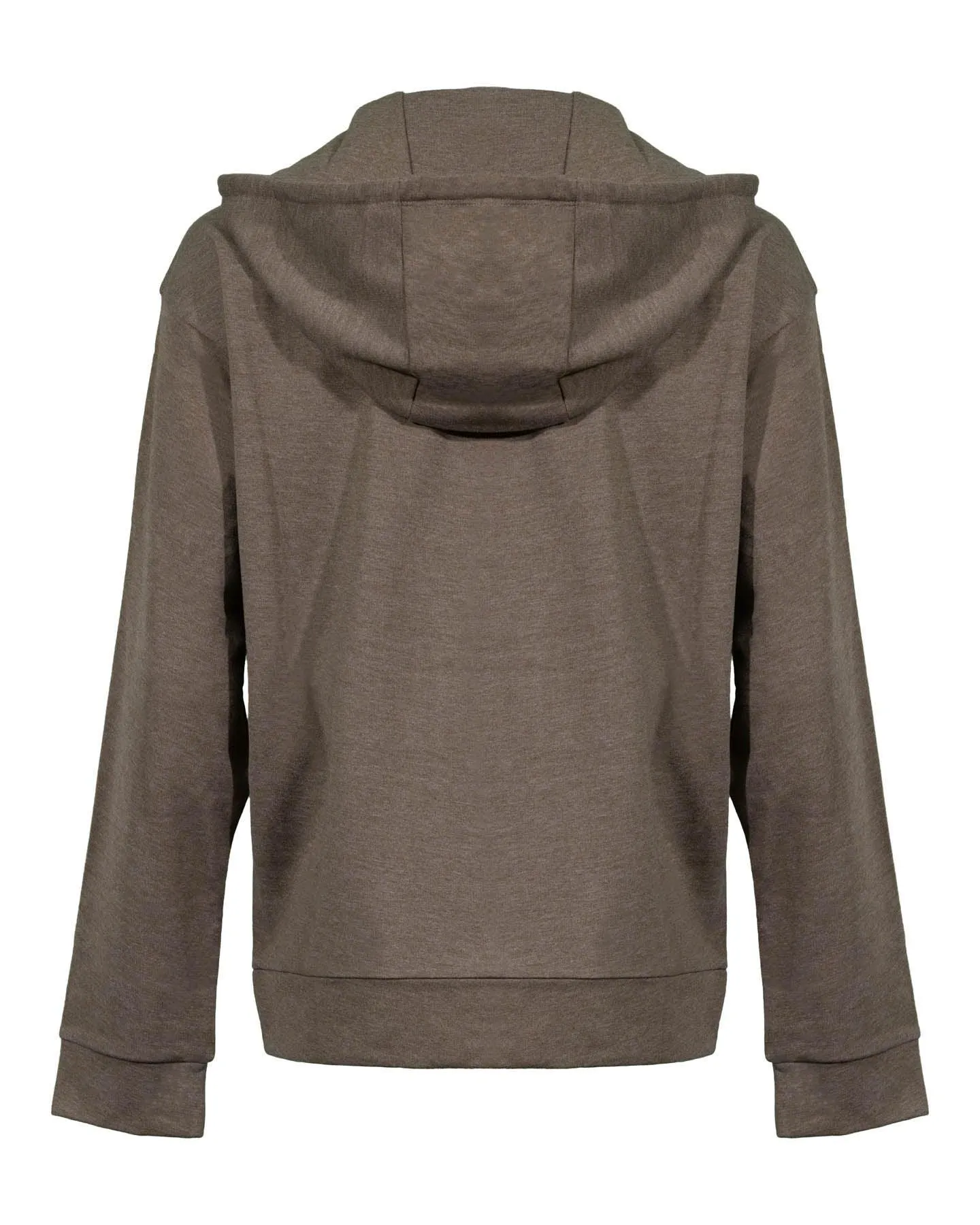 Luisa Cerano Zip Front Kangaroo Pocket Hoodie