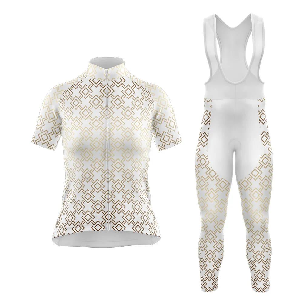 Luxury (V10) (White) Club Cycling Kit