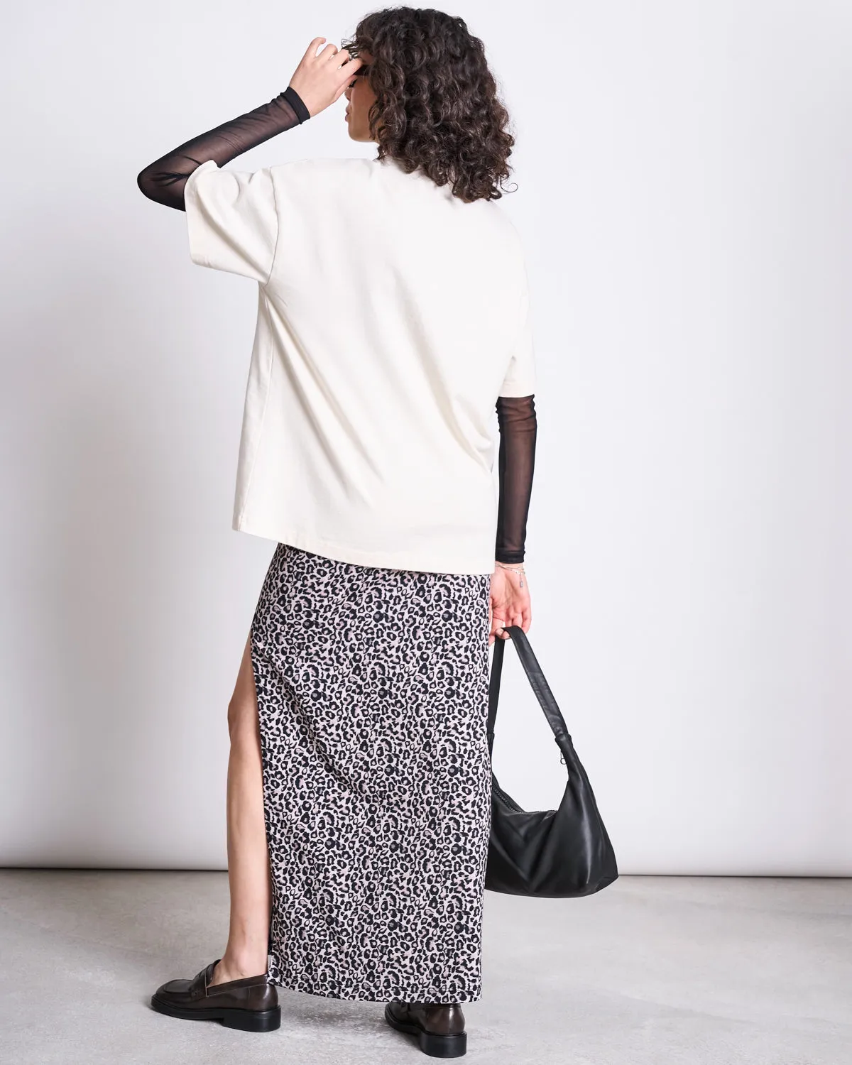 MAXI SKIRT LUSTA LEO GOTS