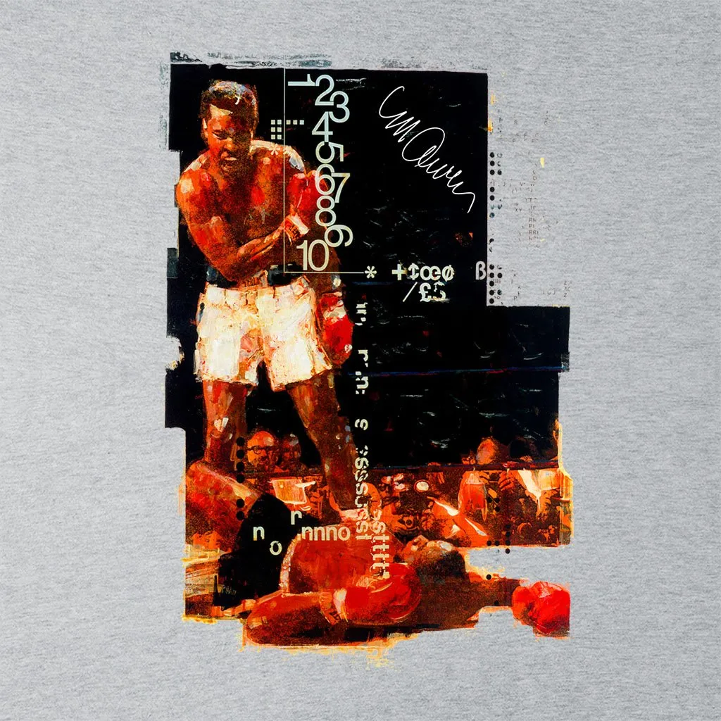 Muhammad Ali Sonny Liston Knockout Women's Hooded Sweatshirt
