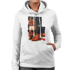 Muhammad Ali Sonny Liston Knockout Women's Hooded Sweatshirt