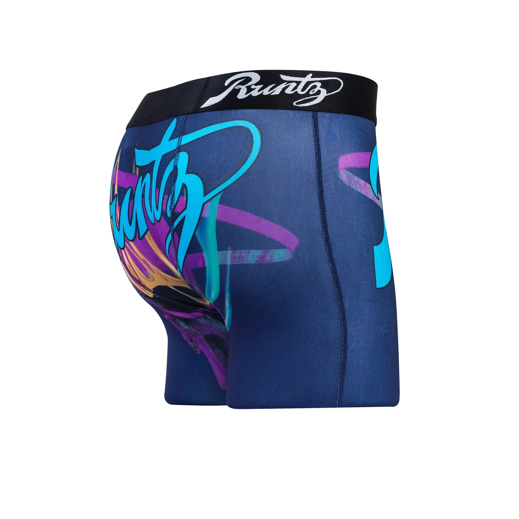 RUNTZ SMOKING SKULLS UNDERWEAR (PURPLE)