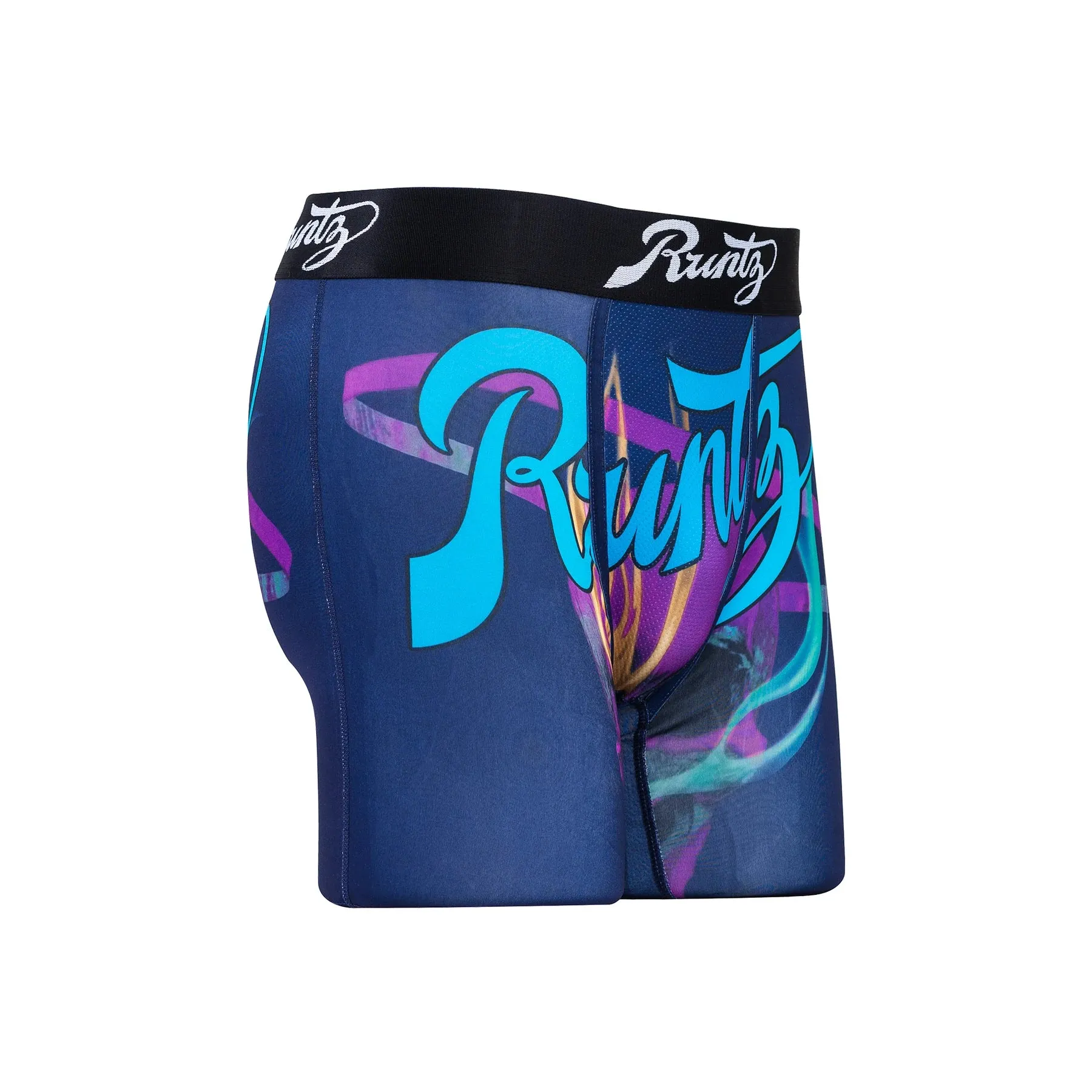 RUNTZ SMOKING SKULLS UNDERWEAR (PURPLE)