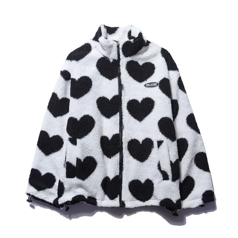 SAOIRSE | DOUBLE-SIDED HEART COAT