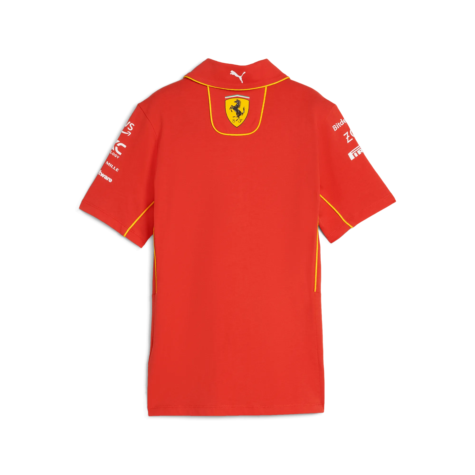 Scuderia Ferrari F1 2024 Women's Team Polo Shirt - Red