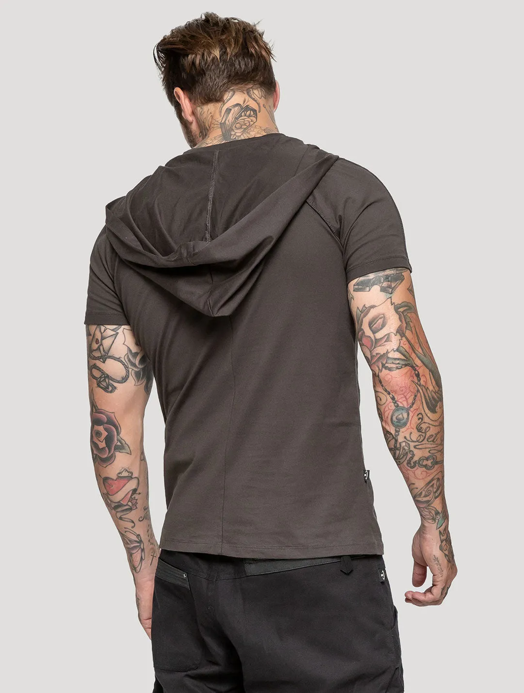 Shelter Short Sleeves Hoodie Tee
