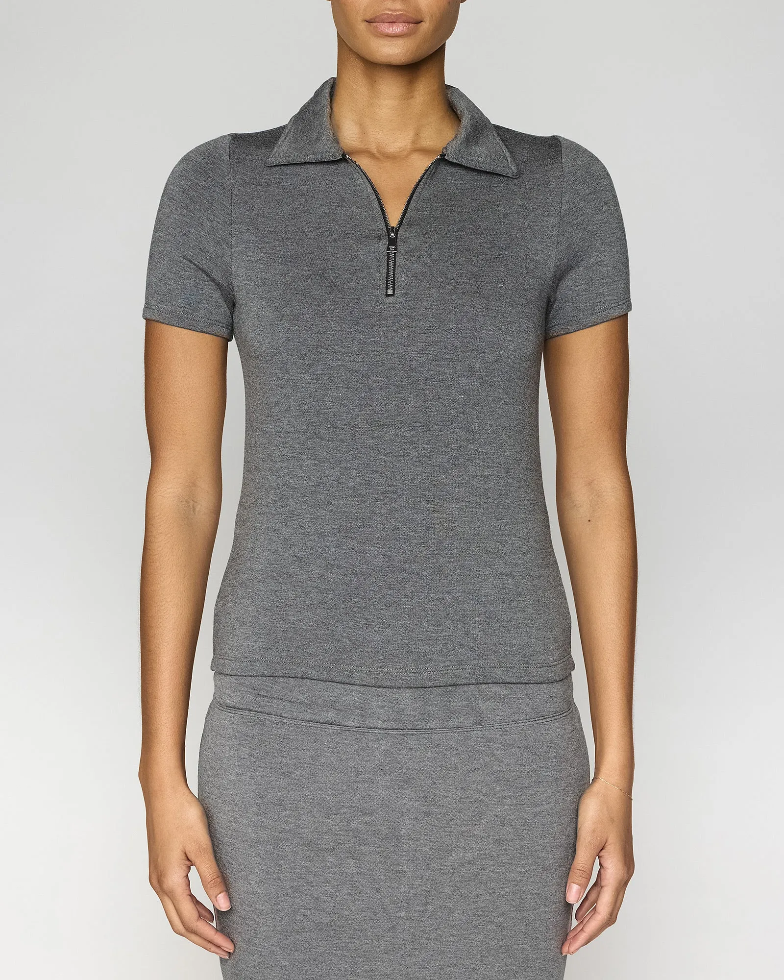 The Women's Zip Polo